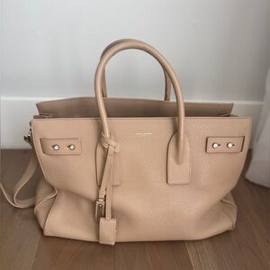 YSL Sac de jour soupe bag - medium - neutral
